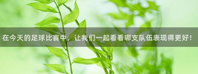在今天的足球比赛中，让我们一起看看哪支队伍表现得更好！