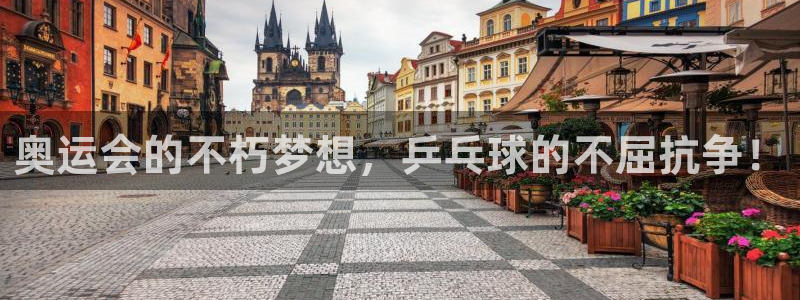 奥运会的不朽梦想，乒乓球的不屈抗争！