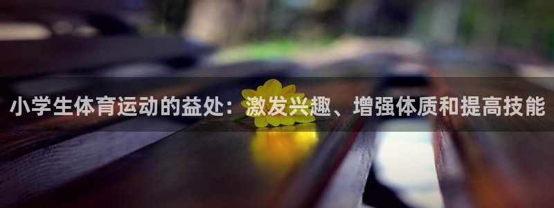 小学生体育运动的益处：激发兴趣、增强体质和提高技能