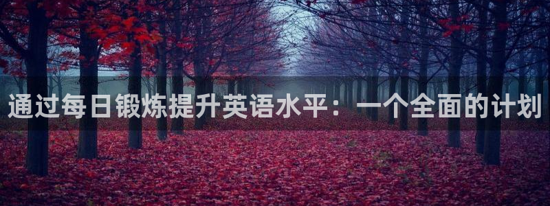 通过每日锻炼提升英语水平：一个全面的计划